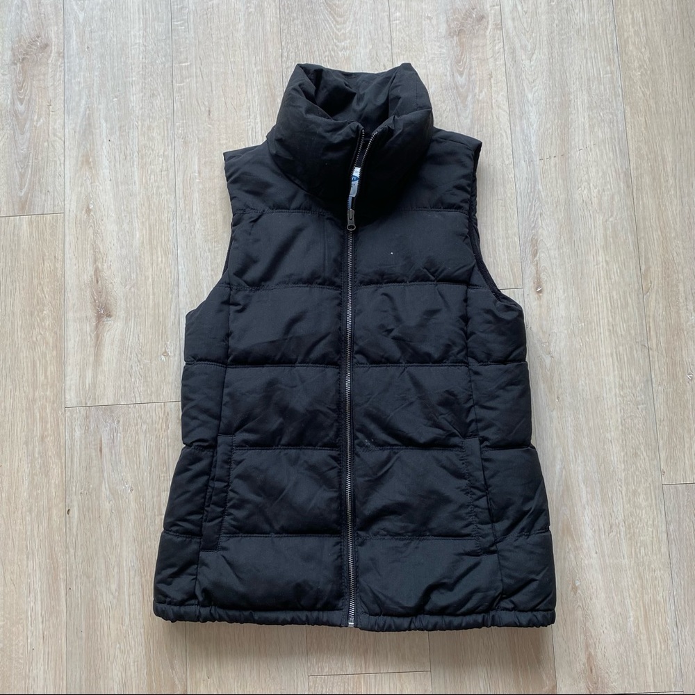 Small Old Navy Puffer Vest with Fleece Interior